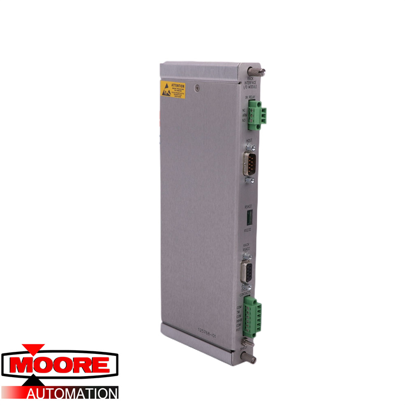 BENTLY NEVADA | 125768-01 | Modulo I/O interfaccia rack