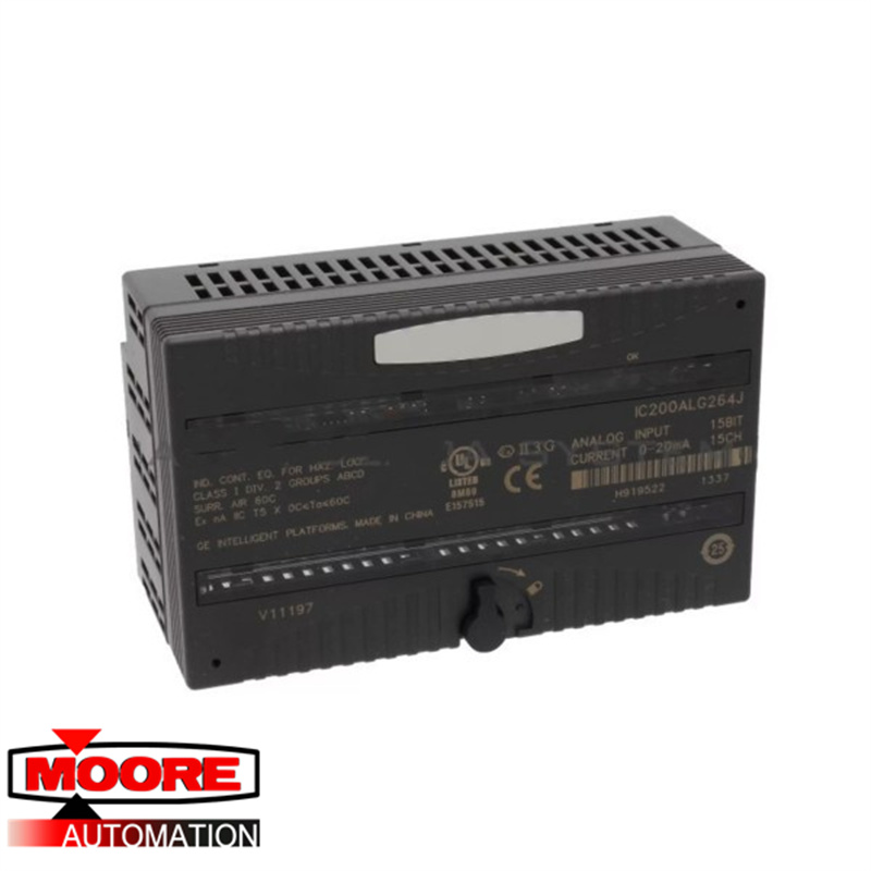 GE | IC200ALG264 | Ingresso analogico 15 bit corrente 15 canali