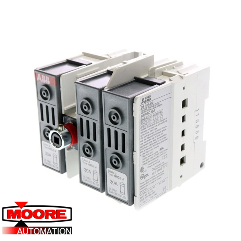 ABB| OS30AJ12 | Sezionatore-600V-30A-3 poli-Classe J