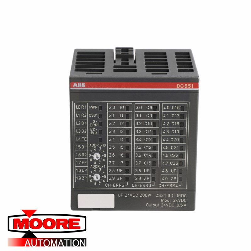 ABB| DC551-CS31 1SAP220500R00011 | Modulo bus I/O digitale