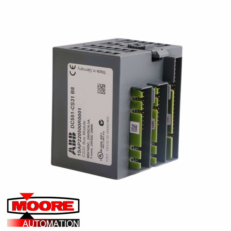 ABB| DC551-CS31 1SAP220500R00011 | Modulo bus I/O digitale