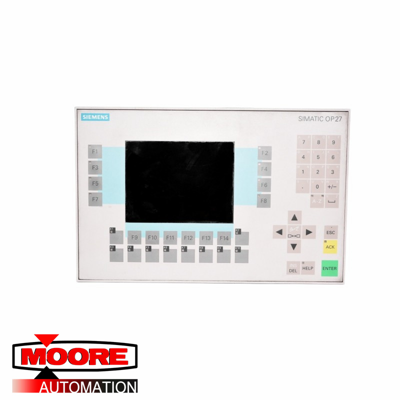 Pannello operatore SIEMENS 6AV3627-1JK00-0AX0 OP27 - Monocromatico