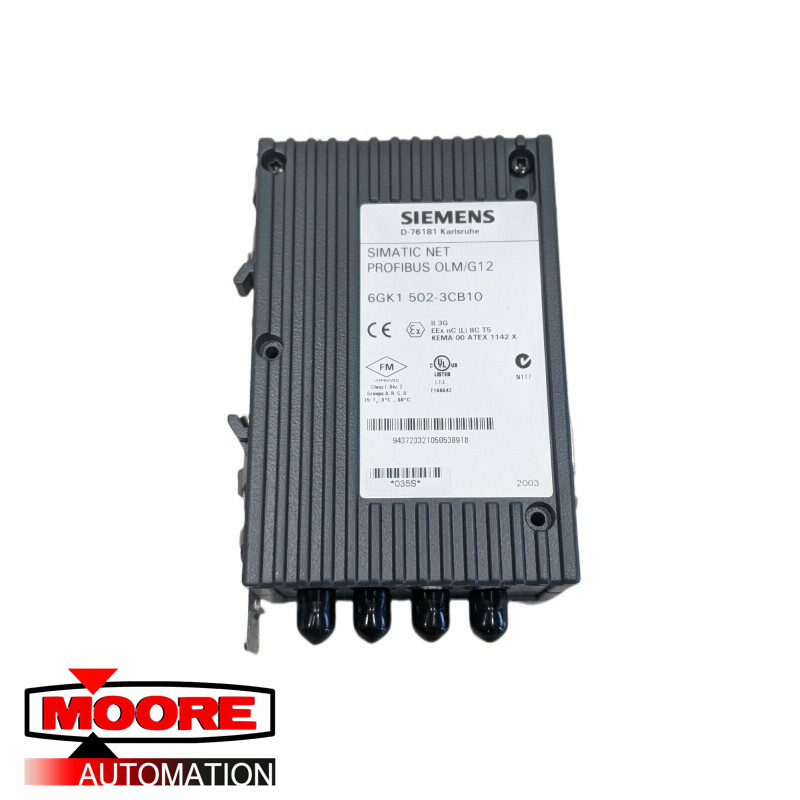 Modulo di collegamento ottico SIEMENS 6GK1502-3CB10 Profibus OLM/G12