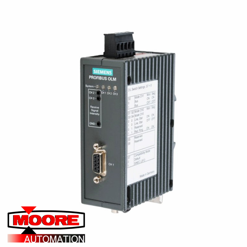 Modulo di collegamento ottico SIEMENS 6GK1502-2CB10 Profibus OLM/G11 V3.1