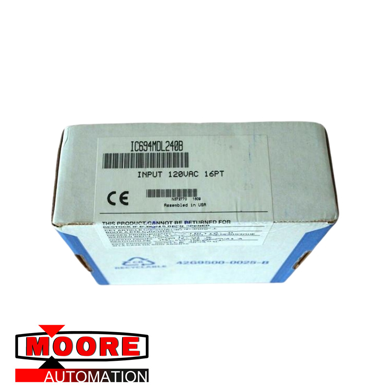 Modulo di ingresso discreto GE IC694MDL240B