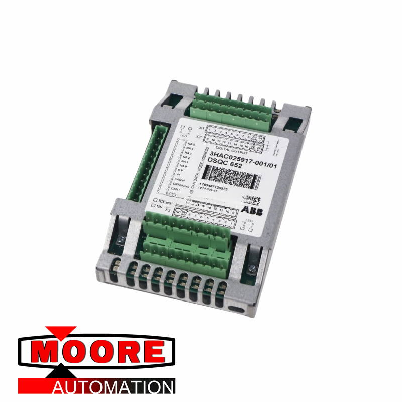 Un modulo I/O BB DSQC652 3HAC025917-001