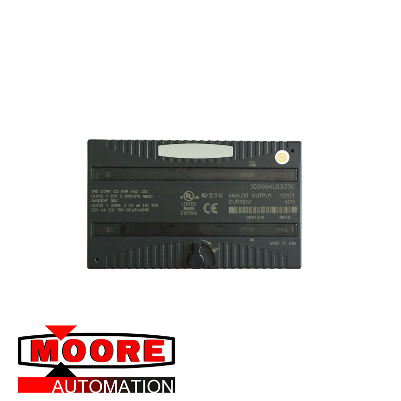 GE IC200ALG320 Uscita analogica a 4 canali