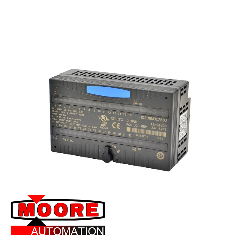 GE IC200MDL750E Modulo di uscita 12/24 V CC