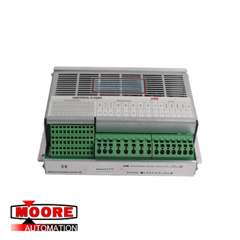 ABB 3BHE043576R0011 UNITROL 1005-0011 ECO Regolatore