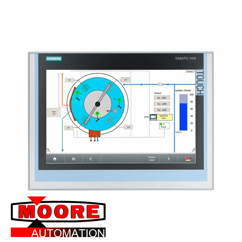 Schermo del pannello operatore Siemens 6AV7240-7LC07-0HA3