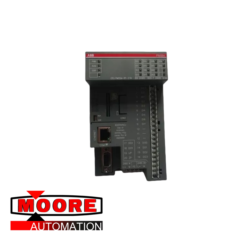 Modulo controllore programmabile PLC ABB "PM554-TP-ETH A8 1SAP120600R0071"