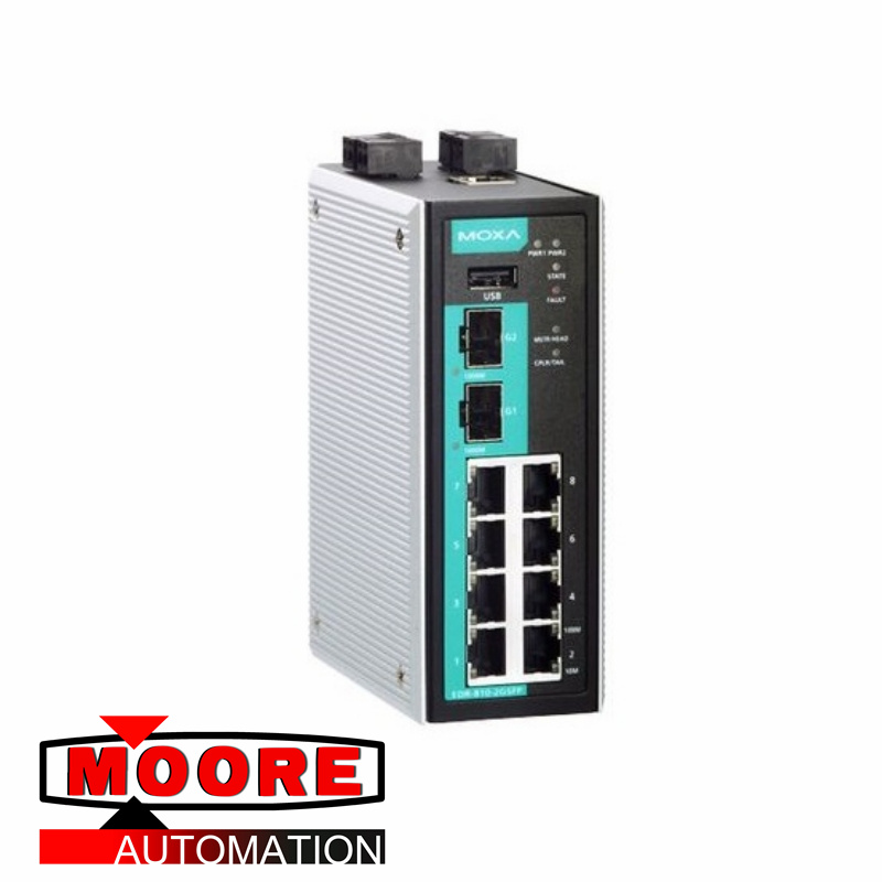 Switch router Ethernet MOXA EDR-810-2GSFP-T