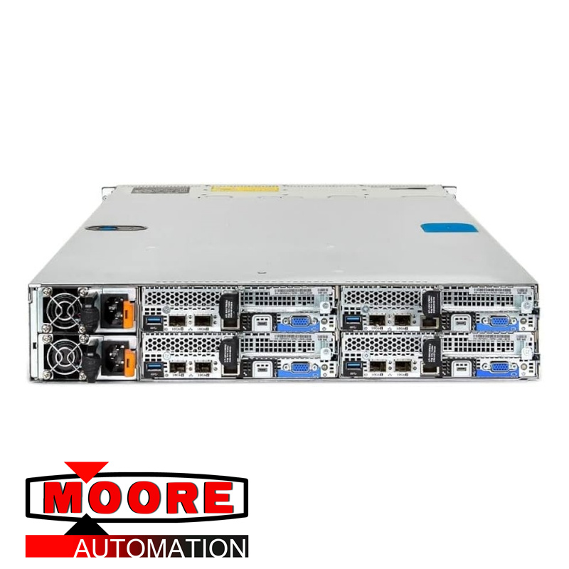 Server con montaggio su rack Dell PowerEdge C6320 a 4 alloggiamenti SFF 2U