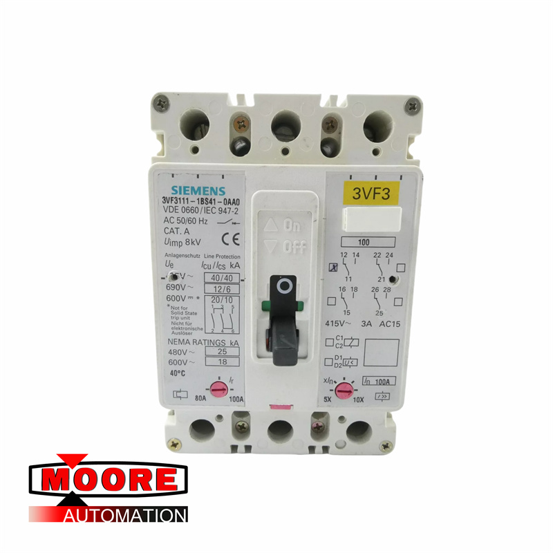 SIEMENS 3VF3111-1FS41-0AN1 Motor Starter