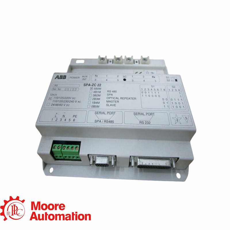 ABB SPA-ZC 22 SPA-ZC22 Bus connection module