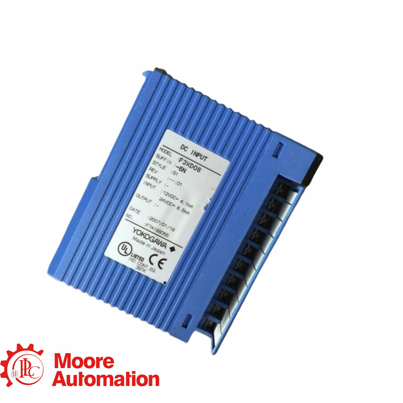 YOKOGAWA F3XD08-6N  PLC Input Module