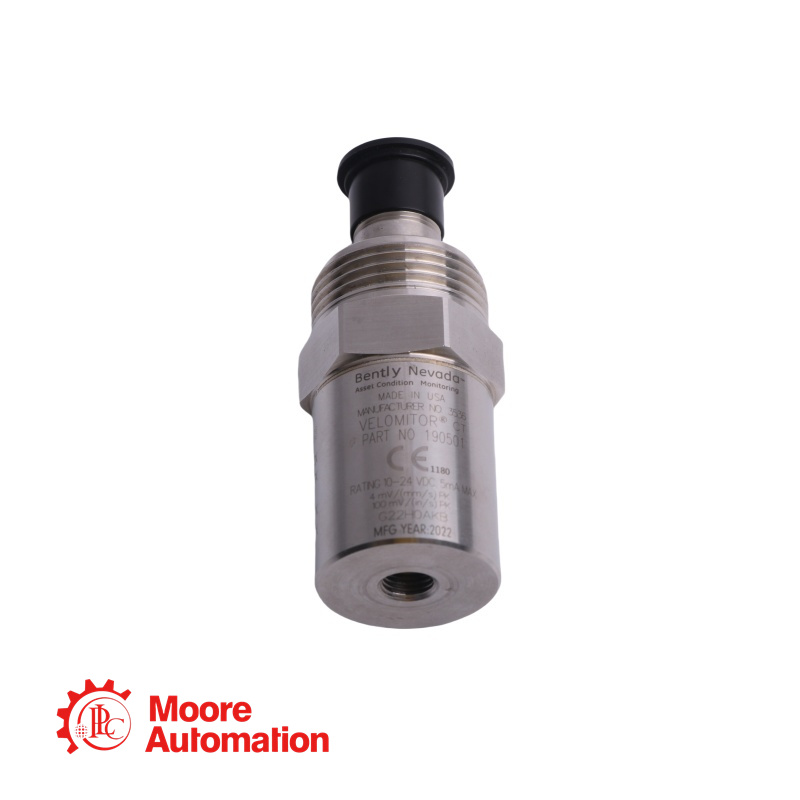 Bently Nevada 190501-10-00-01 Trasduttore di velocità Velomitor CT