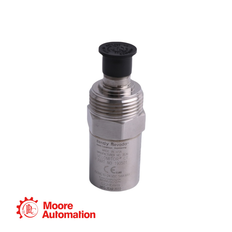Bently Nevada 190501-03-00-00 Trasduttore di velocità Velomitor CT