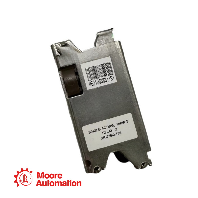 Emerson 38B5786X132 Relè pneumatico diretto a semplice effetto