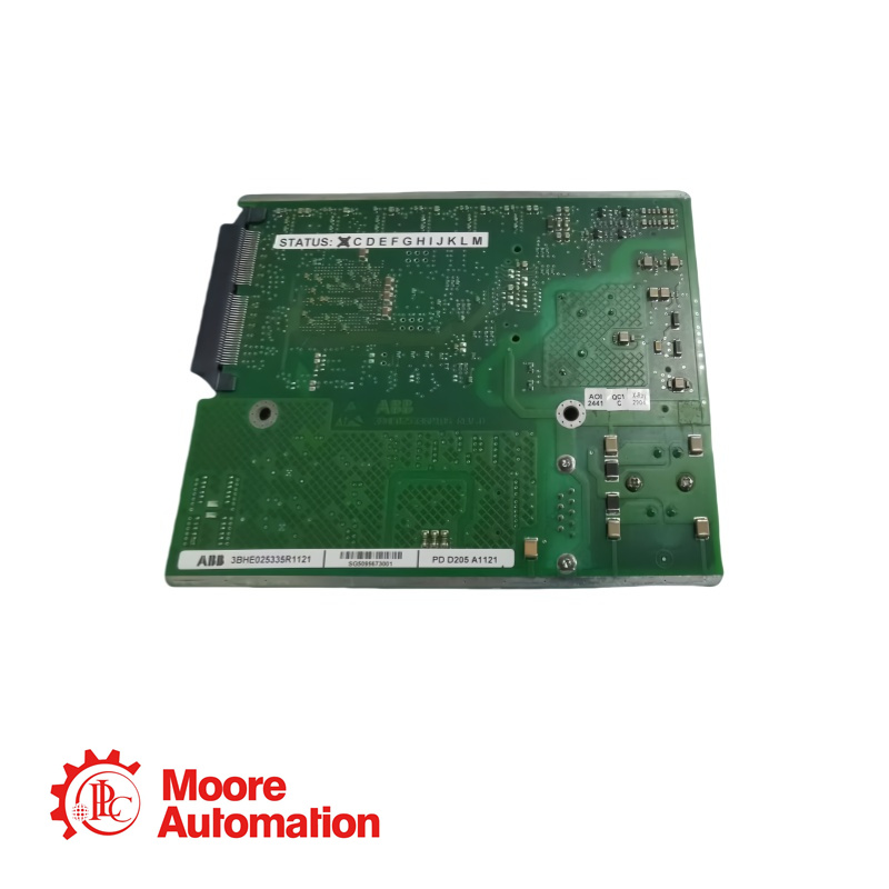 ABB 3BHE025335R1121 PDD205 A1121 Scheda di controllo