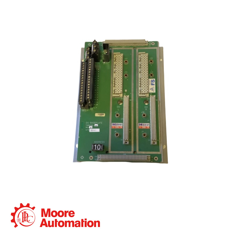 Piastra di base del modulo di comunicazione Triconex 7400219-040 REV B1