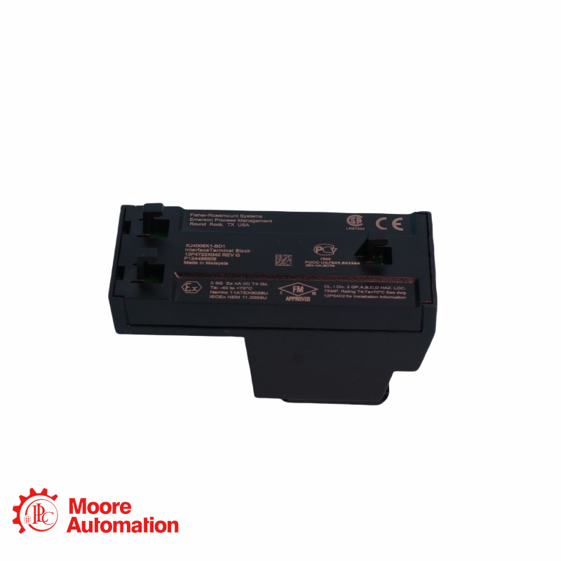 Emerson KJ4006X1-BF1 12P4728X052 Morsettiera AI ridondante a 8 canali