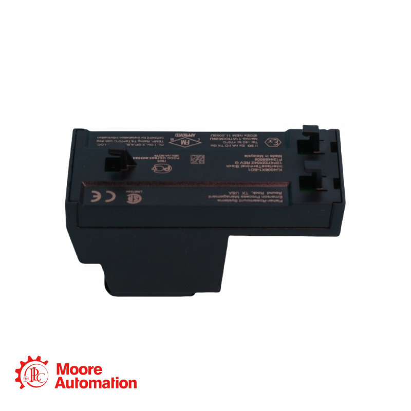 EMERSON KJ4006X1-BC1 12P4720X062 Morsettiera a 8 canali con fusibile