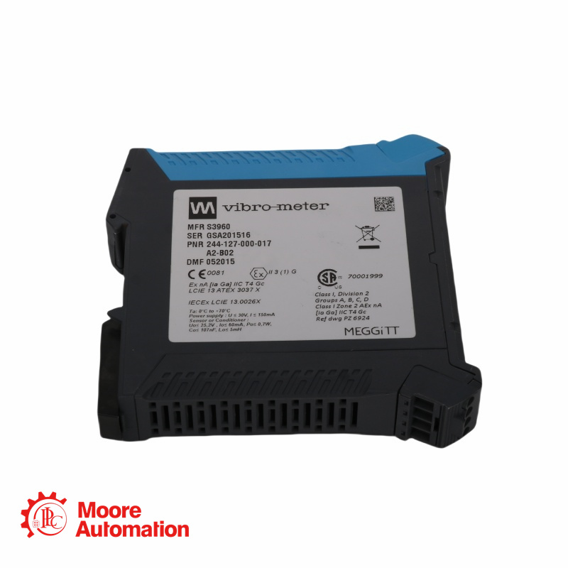 MEGGITT VIBRO-METER GSI 127 244-127-000-017 A2-B02 Unità di separazione galvanica