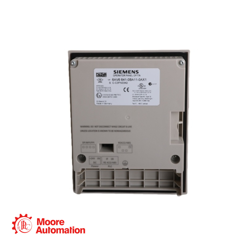 Siemens 6AV6641-0CA01-0AX1 Pannello operatore SIMATIC OP 77B display LC retroilluminato