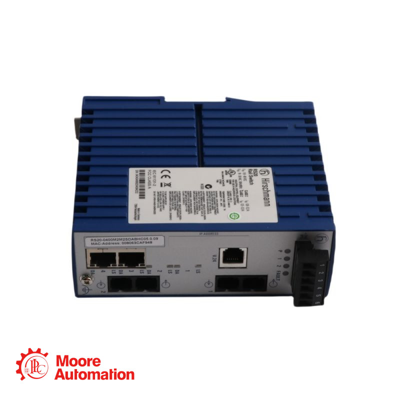 HIRSCHMANN RS20 RS20-0800T INTERRUTTORE FERROVIARIO