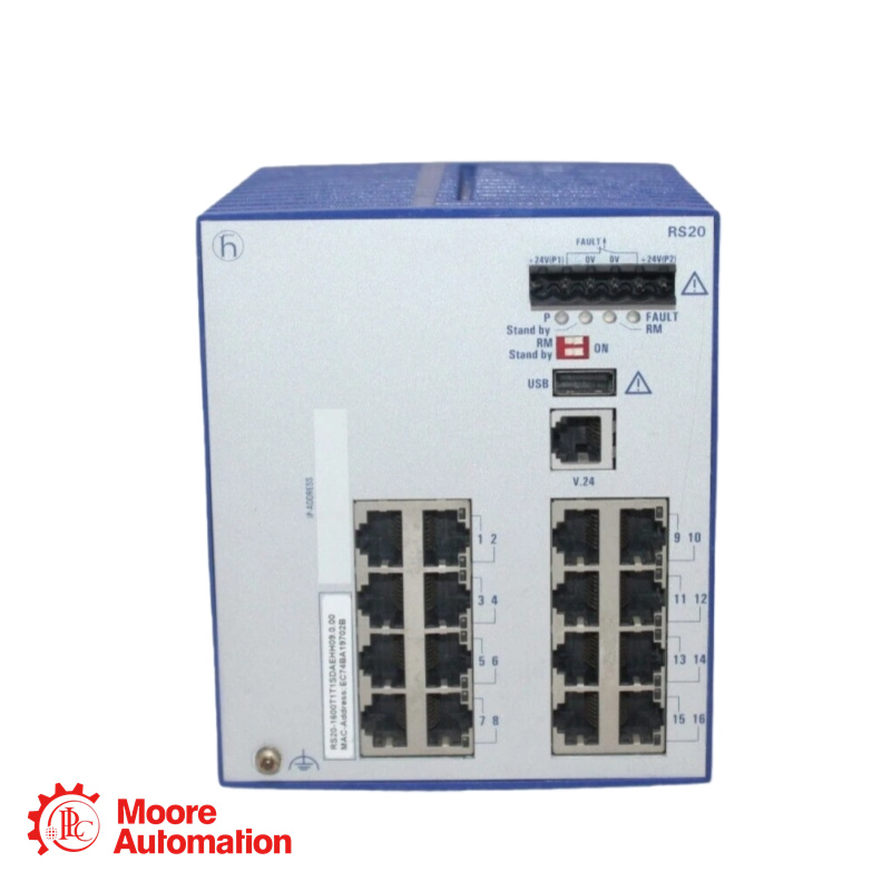 Interruttore ferroviario HIRSCHMANN RS20-1600T1T1SDAEHH09.0.00