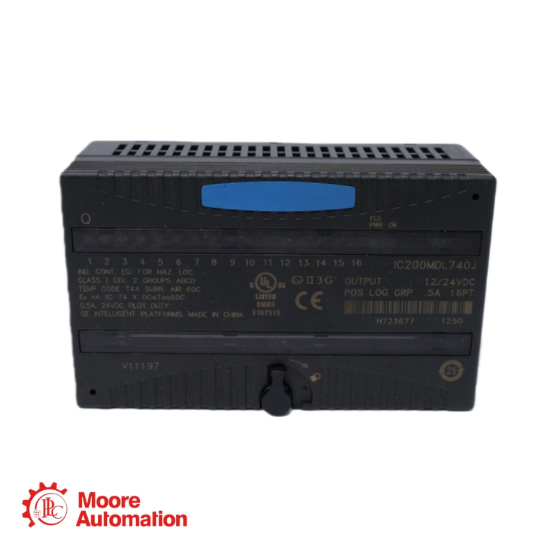 Modulo di uscita VersaMax General Electric IC200MDL740