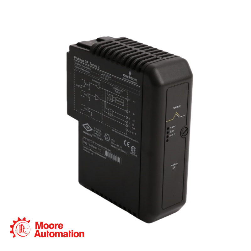 Emerson KJ3243X1-BK1 SE4022 Profibus DP Interface Card