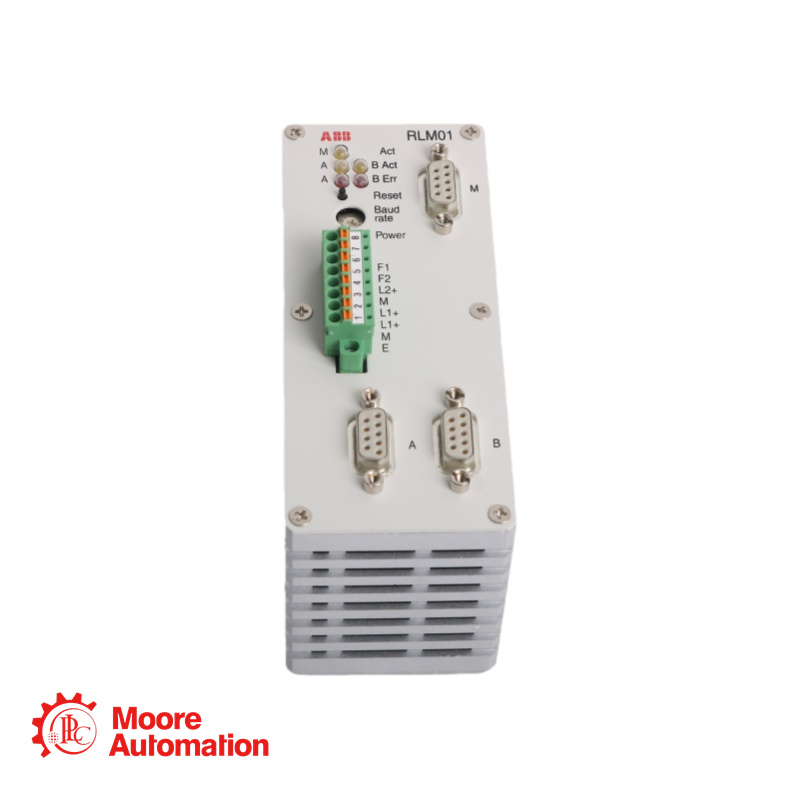 ABB 3BDZ000398R1 RLM01 PROFIBUS Redundancy Link Module