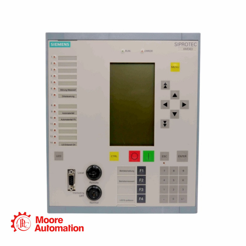 Siemens SIPROTEC 4 6MD6325-5EB00-0AA0/EE Input/Output Unit with Local Control