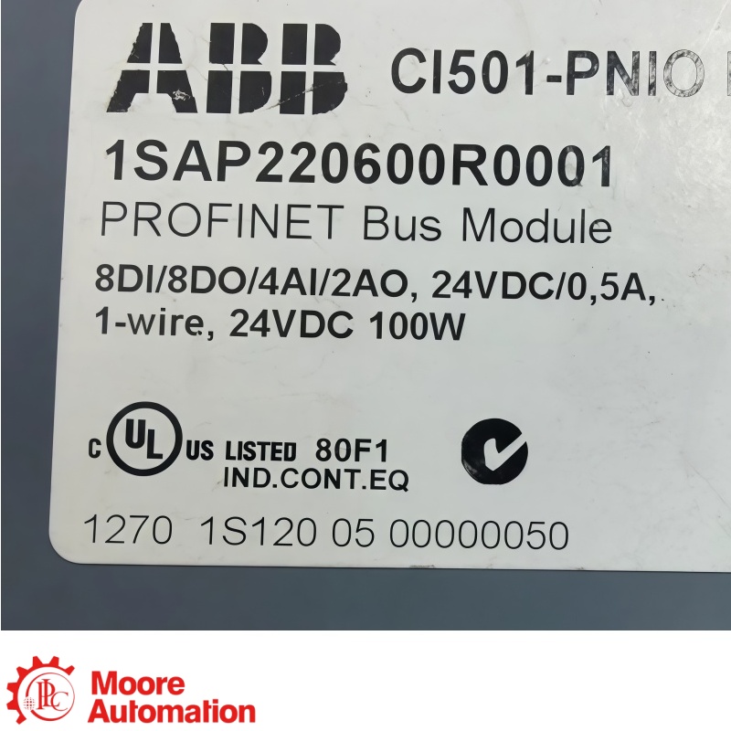 Modulo I/O ABB CI501-PNIO AC500 PROFINET