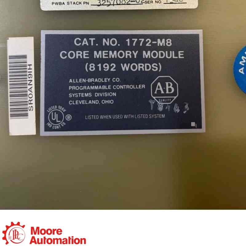 Modulo di memoria centrale PLC 1772-M8 PLC-2