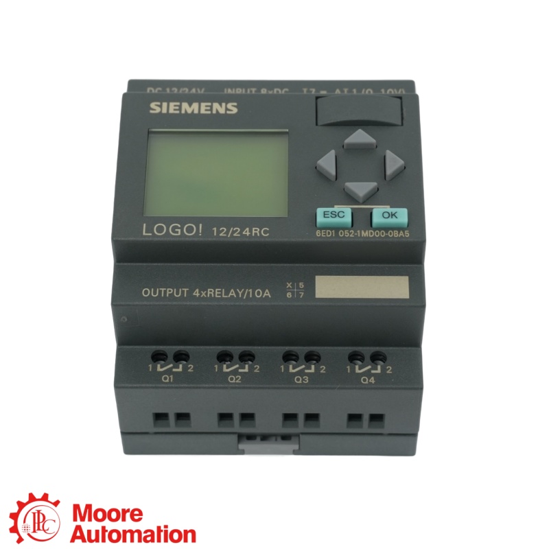 Modulo logico Siemens 6ED1052-1MD00-0BA5 LOGO! 12/24 RC