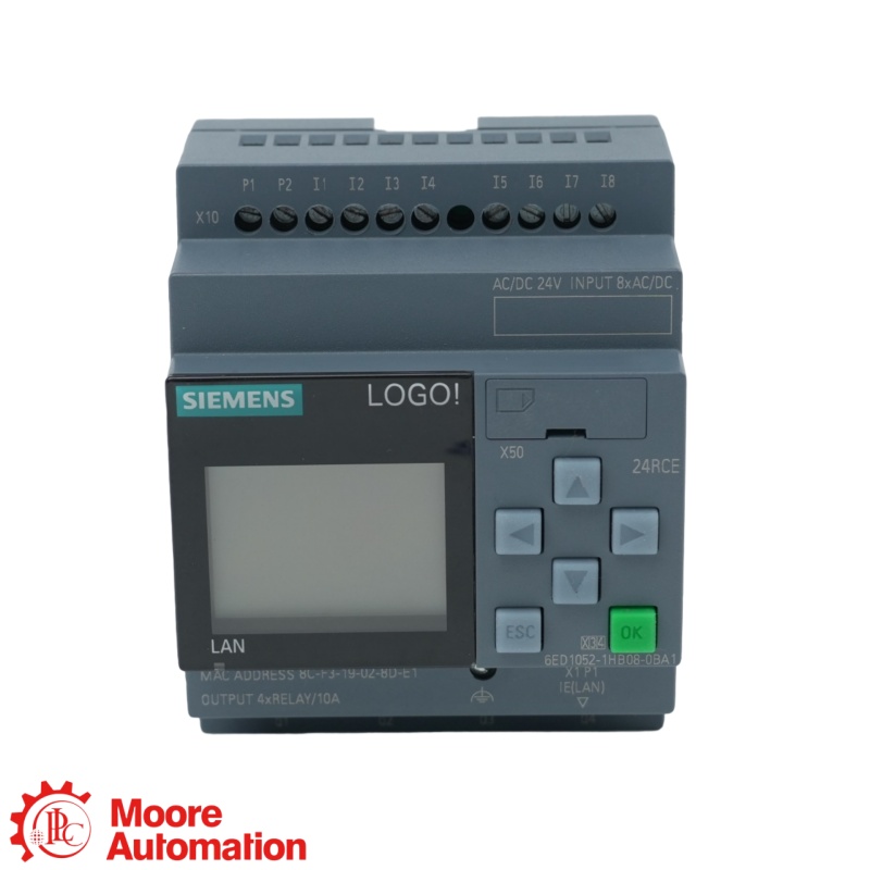 Modulo logico Siemens 6ED1052-1HB08-0BA1 LOGO! 24RCE