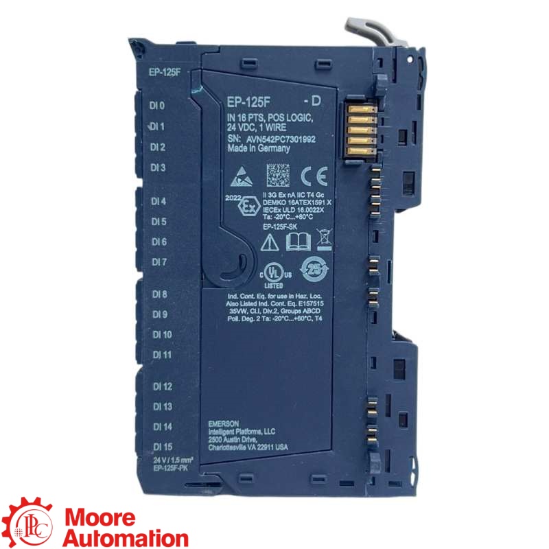 Emerson EP-125F-D RSTi-EP Digital Input Module