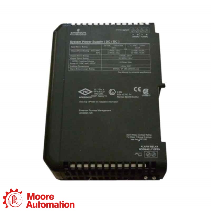 Scheda di uscita analogica HART a 16 canali da 4-20 mA Emerson VE4005S2B4