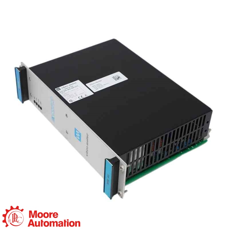 Vibro-Meter RPS6U 200-582-993-022 VM600 Dual DC Input Rear Panel