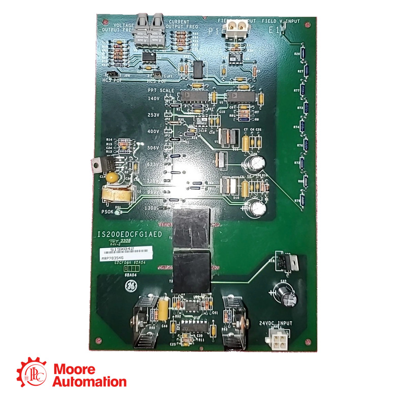 GE IS200EDCFG1A Exciter DC Feedback Board