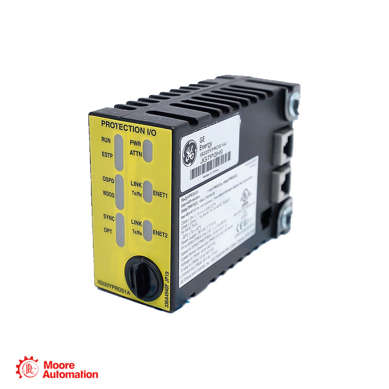 GE IS220YPROS1AJ Backup Turbine Protection I/O Module